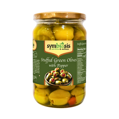 Stuffed Green Olive With Pepper