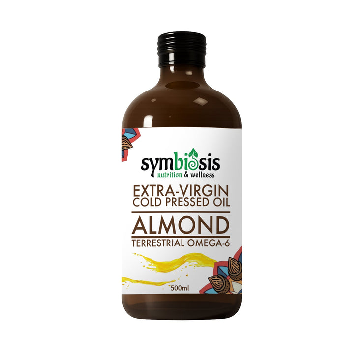 Symbiosis l Premium Extra Virgin Cold-Pressed Almond Oil