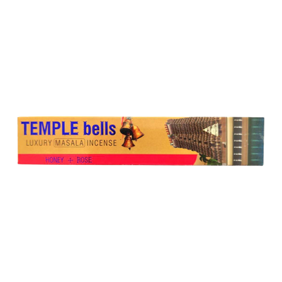 Namaste Indian Temple Bells - Vetivert & White Sage India Incense Sticks