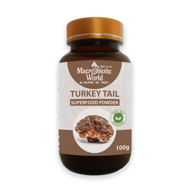 Organic-Bio Turkey Tail Mushroom Powder 100g