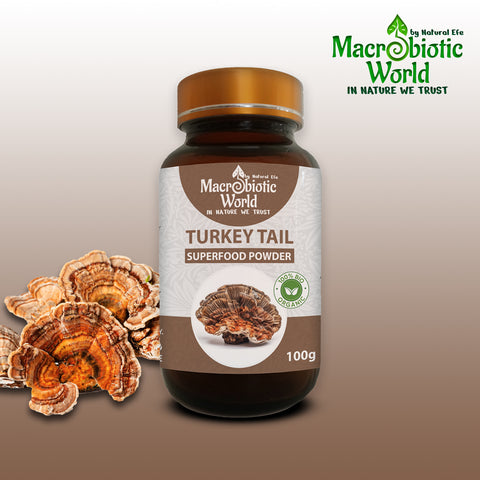 Organic-Bio Turkey Tail Mushroom Powder 100g