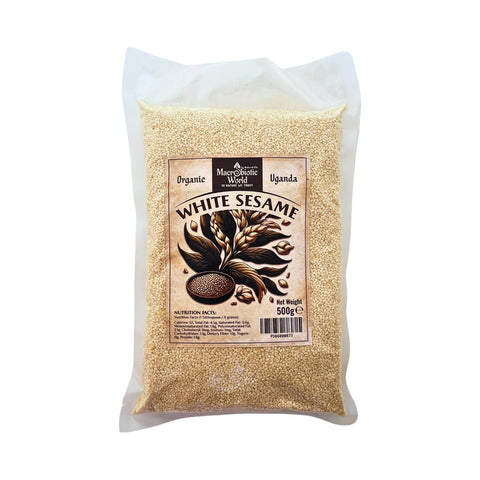 Organic/Bio White Sesame Seeds เมล็ดงาขาว