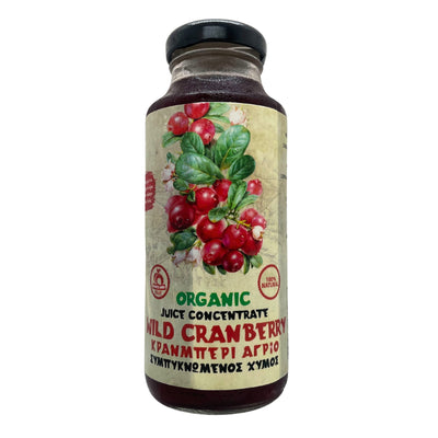Organic Juice Concentrate - Wild Cranberry 250 ml