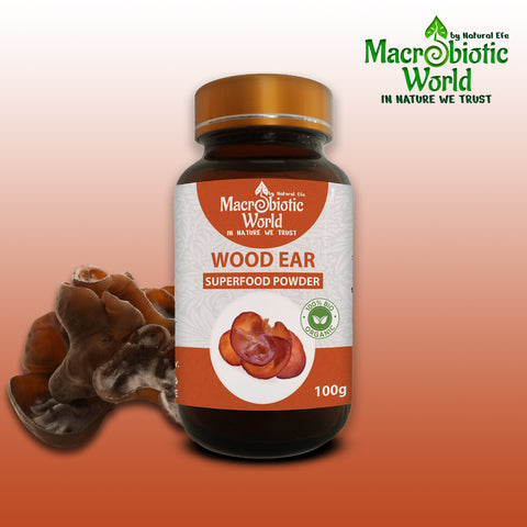 Organic-Bio Wood Ear Powder | ผงเห็ดหูหนูดำ 100g