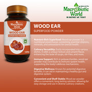 Organic/Bio | Wood Ear Mushroom Powder