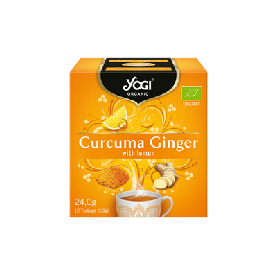 Yogi Tea Curcuma Ginger With Lemon - Organic Bio