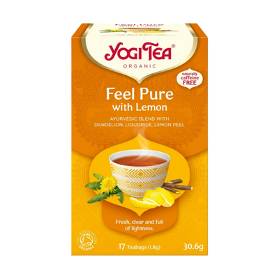 Yogi Tea Feel Pure With Lemon - Organic