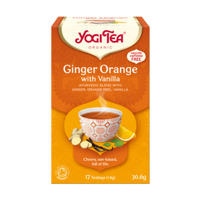 Yogi Tea Ginger Orange With Vanilla - Organic Bio