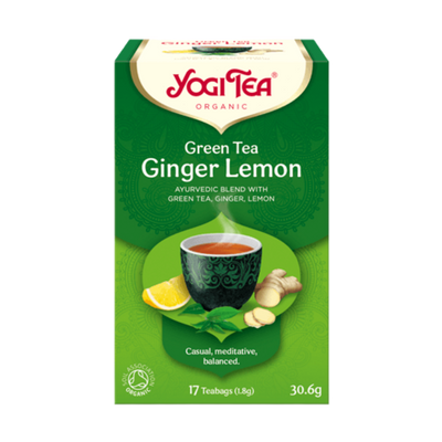 Organic/Bio | Yogi Tea Green Tea Ginger Lemon