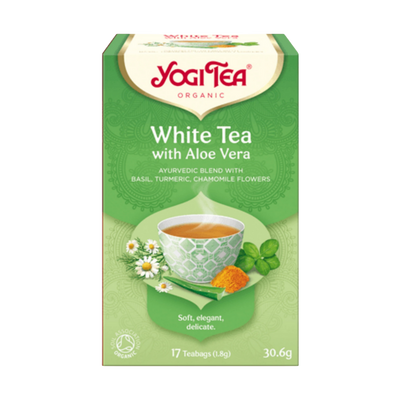 Organic/Bio | Yogi Tea White Tea With Aloe Vera