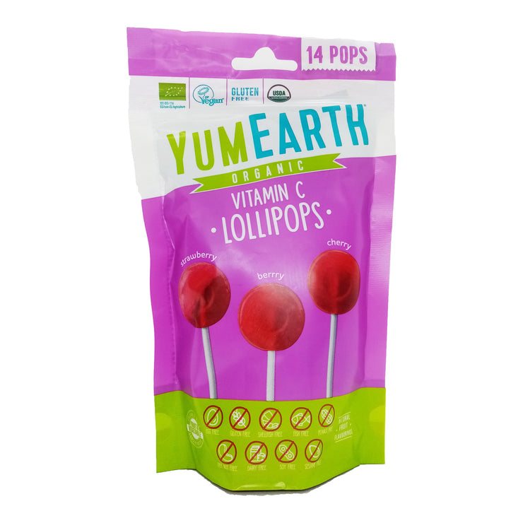 Yumearth | Organic Lollipops with Vitamin C