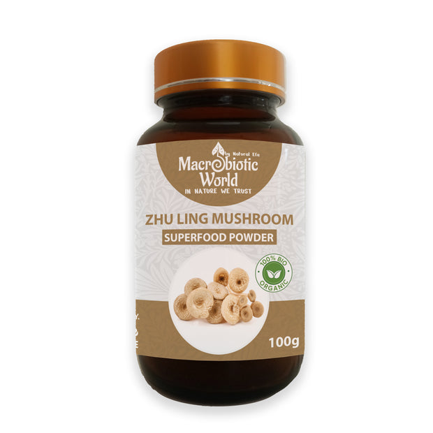 Organic-Bio Zhu Ling Mushroom | ผงเห็ดจู้หลิง 100g