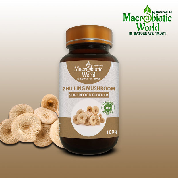 Organic-Bio Zhu Ling Mushroom | ผงเห็ดจู้หลิง 100g