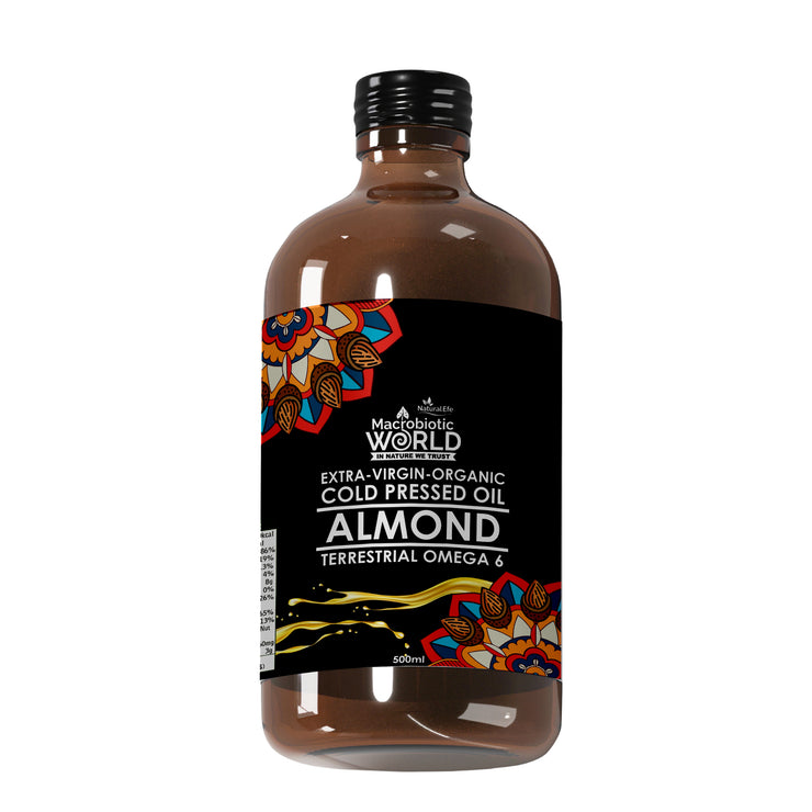 Organic/Bio Extra Virgin Cold Pressed Almond Oil น้ำมันเมล็ดอัลมอนด์ สกัดเย็น