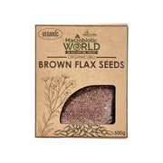 Organic-Bio Brown Flax Seeds เมล็ดแฟลกซ์ สีน้ำตาล