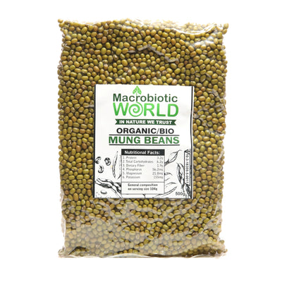Organic-Bio Mung Beans เมล็ดถั่วเขียว