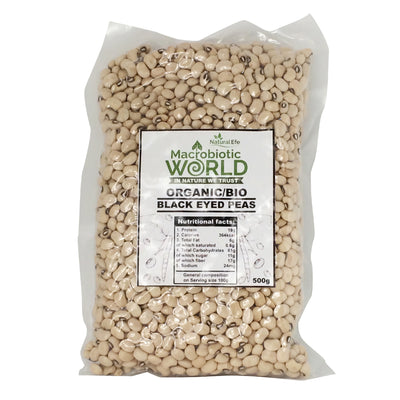 Organic/Bio Seed / Black Eyed Peas 500g