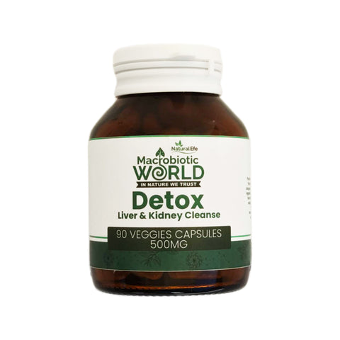 DETOX - Liver & Kidney  Cleanse / 90 Veggies Capsules 500mg