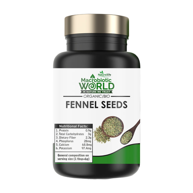 Organic/BIO | Spices & Herbs | Fennel Seeds เมล็ดยี่หร่า 100g