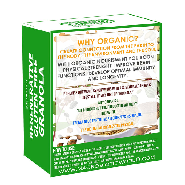 Organic-Bio Granola | Gluten-Free กราโนล่า ปราศจากกลูเตน 300g