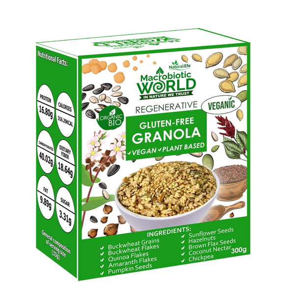Organic/BIO / GRANOLA / Gluten-Free Granola | กราโนล่า ปราศจากกลูเตน 300g