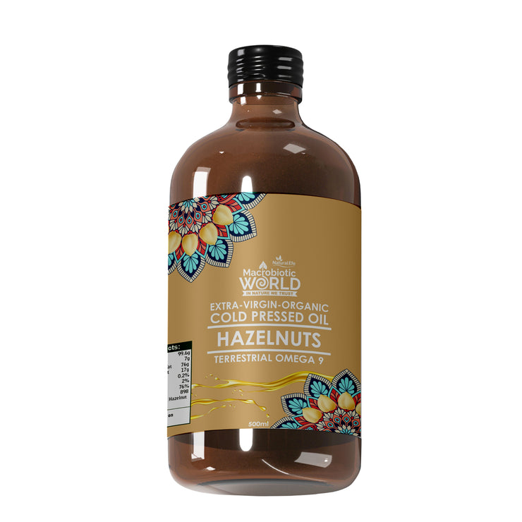 Organic/Bio Extra Virgin Cold Pressed Hazel Nuts Oil | น้ำมันเฮเซลนัท สกัดเย็น