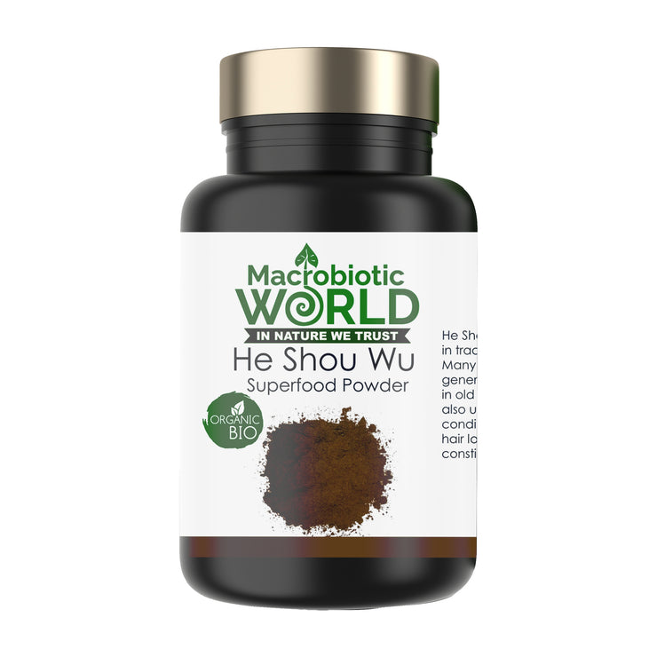 Organic-Bio He Shou Wu Powder ผงเหอโชวหวู่ 100g