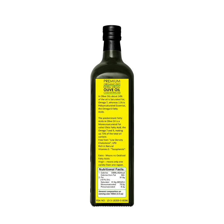 Organic-Bio | Premium Extra Virgin Olive Oil น้ำมันมะกอก