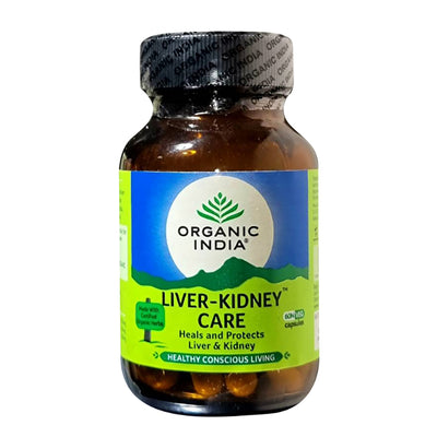 Organic India | Liver-Kidney Care - Heals and Protects Liver & Kidney | 60 Capsules