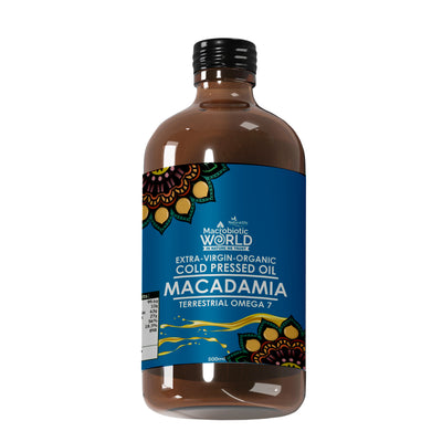 Macadamia Oil  น้ำมันแมคคาเดเมีย สกัดเย็น