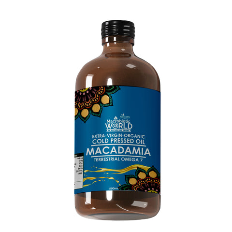 Macadamia Oil  น้ำมันแมคคาเดเมีย สกัดเย็น