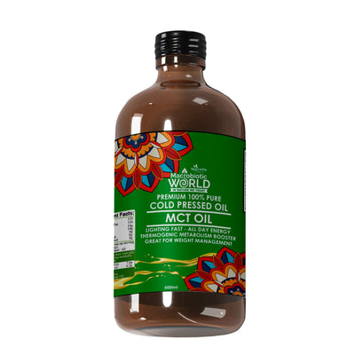 Organic/Bio Extra Virgin Cold Pressed MCT Oil (Premium Pure 100%)