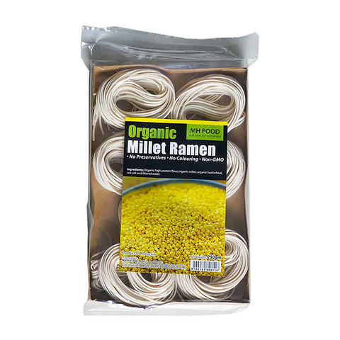 Organic Millet Ramen | เส้นราเมนข้าวฟ่าง 250g