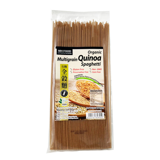 Organic Multigrain Quinoa Spaghetti เส้นสปาเก็ตตี้ ควินัว มัลติเกรน