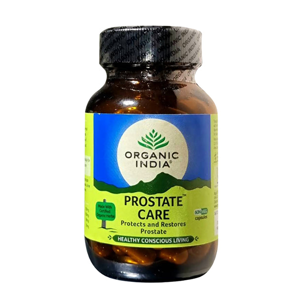 Organic India Prostate Care - Protects and Restores Prostate | 60 Capsules