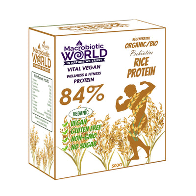 Organic-Bio Rice Protein 84% โปรตีนจากข้าว