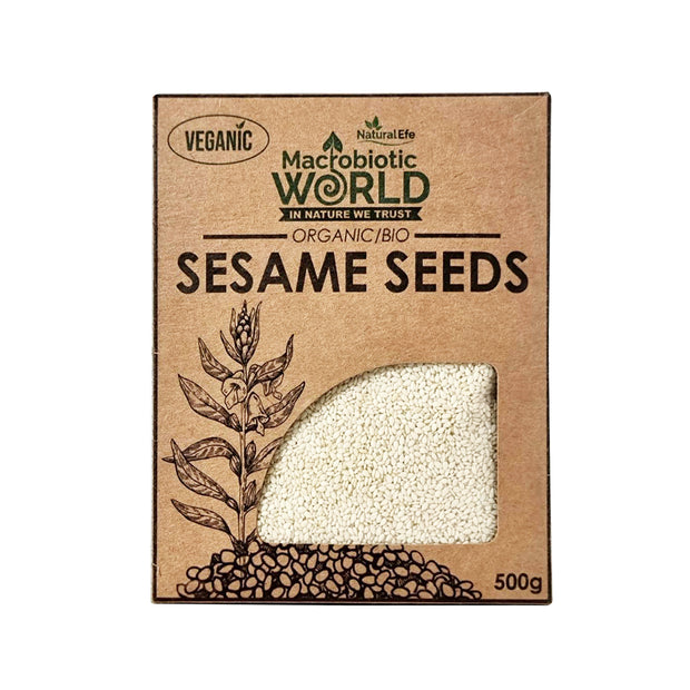 Organic-Bio White Sesame Seeds เมล็ดงาขาว