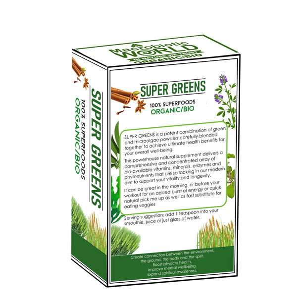 Organic / Bio Super Greens Superfood 100% | 180g