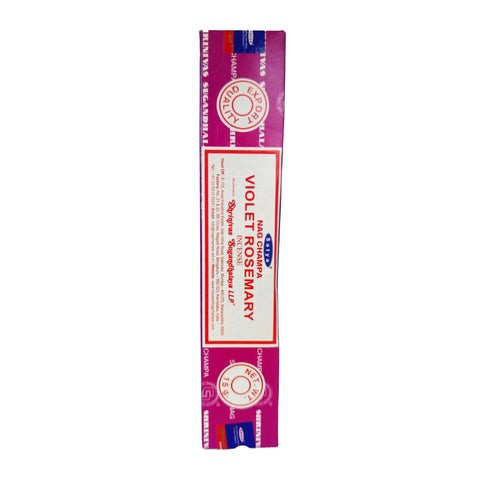 Incense sticks - SATYA Violet Rosemary | ธูปหอม โรสเมรี่สีม่วง 15g