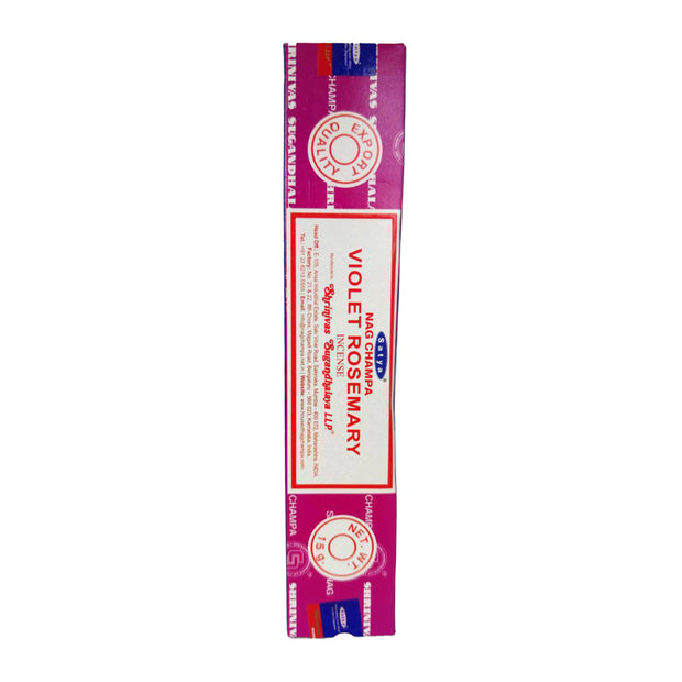 Incense Sticks | Violet Rosemary ธูปหอม โรสเมรี่สีม่วง