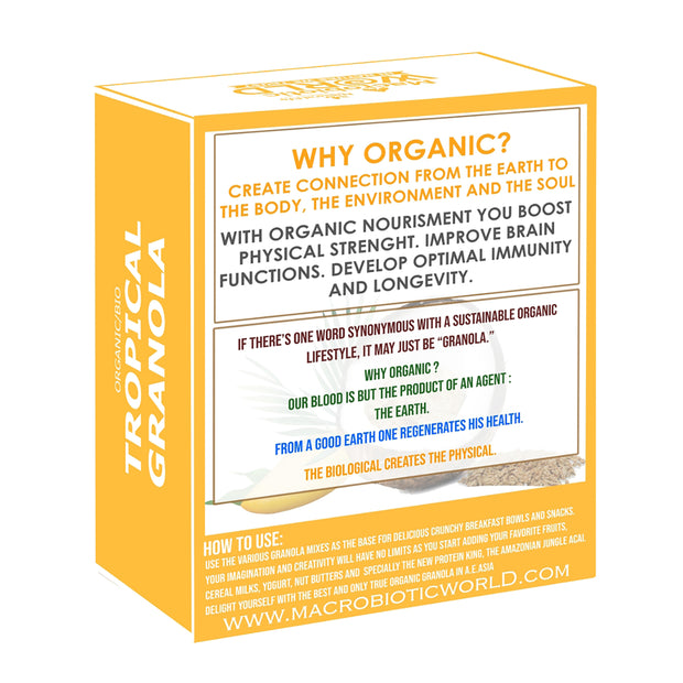 Organic-Bio Granola | Crispy Tropical คริสปี้ กราโนล่า ทรอปิคอล 300g
