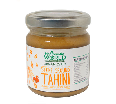 Stone Ground Tahini - Whole Sesame Seeds