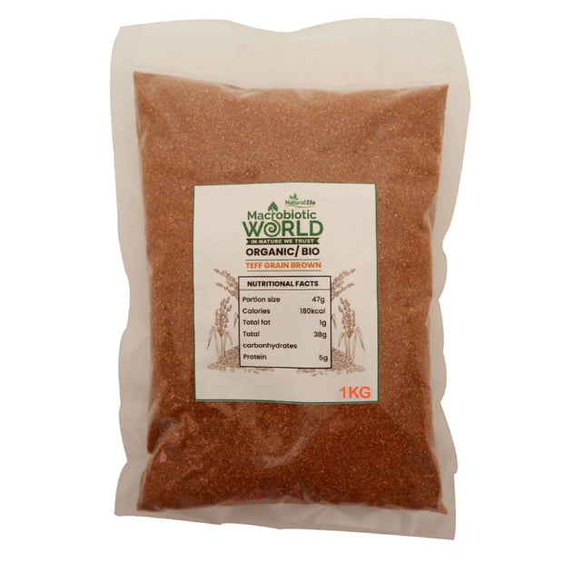 Organic/Bio Seeds / TEFF Grain Brown