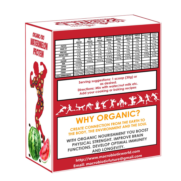 Organic/Bio Watermelon Protein โปรตีนรสแตงโม 500g