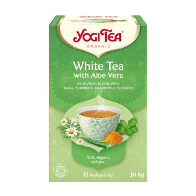 Yogi Tea Organic - White Tea With Aloe Vera