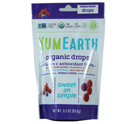YUMEARTH | Organic Drops - Vitamin c Antioxidant Fruits