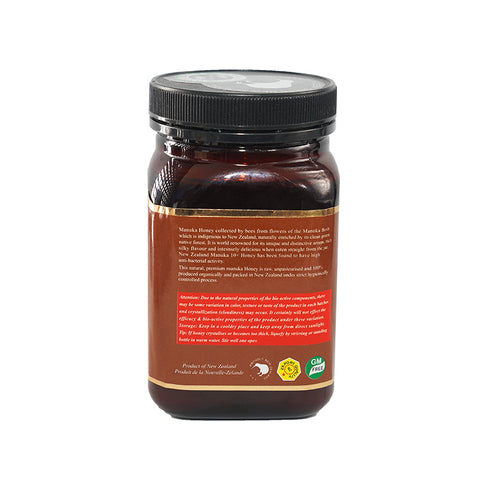 Organic Manuka Honey Active 10+