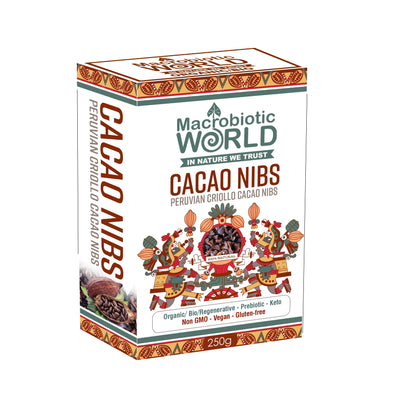 Organic/Bio Cacao Nibs | คาเคานิบส์ 250g