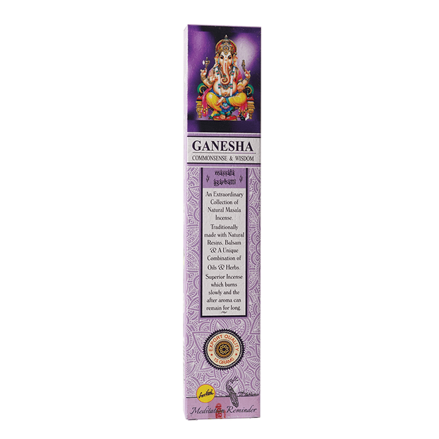 Incense sticks - SREE VANI - GANESHA Commonsense & Wisdom