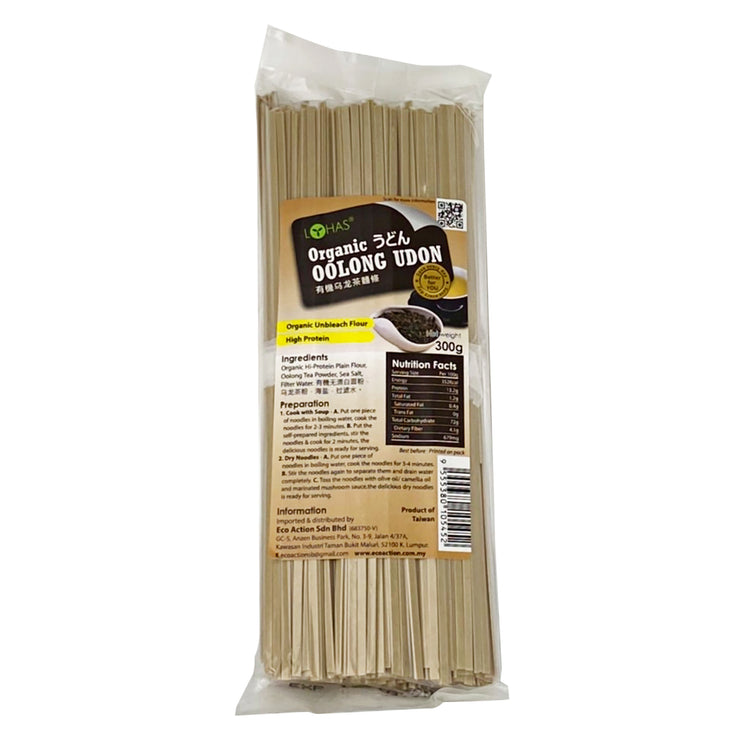 LOHAS l Organic/Bio Oolong Udon 300g